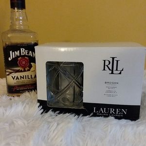 Ralph Lauren Brogan 15.8crystal whiskey wine glass